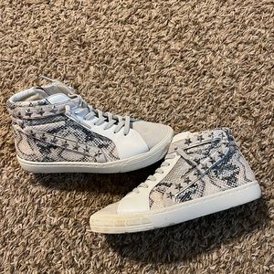 Vintage Havana high top sneakers